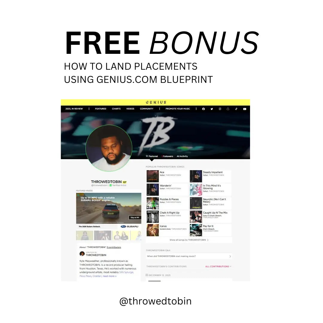 DEDICATED PRODUCER BUNDLE (1,700+ DRUMS, MIDIs, SAMPLES, PRESETS, EBOOK)