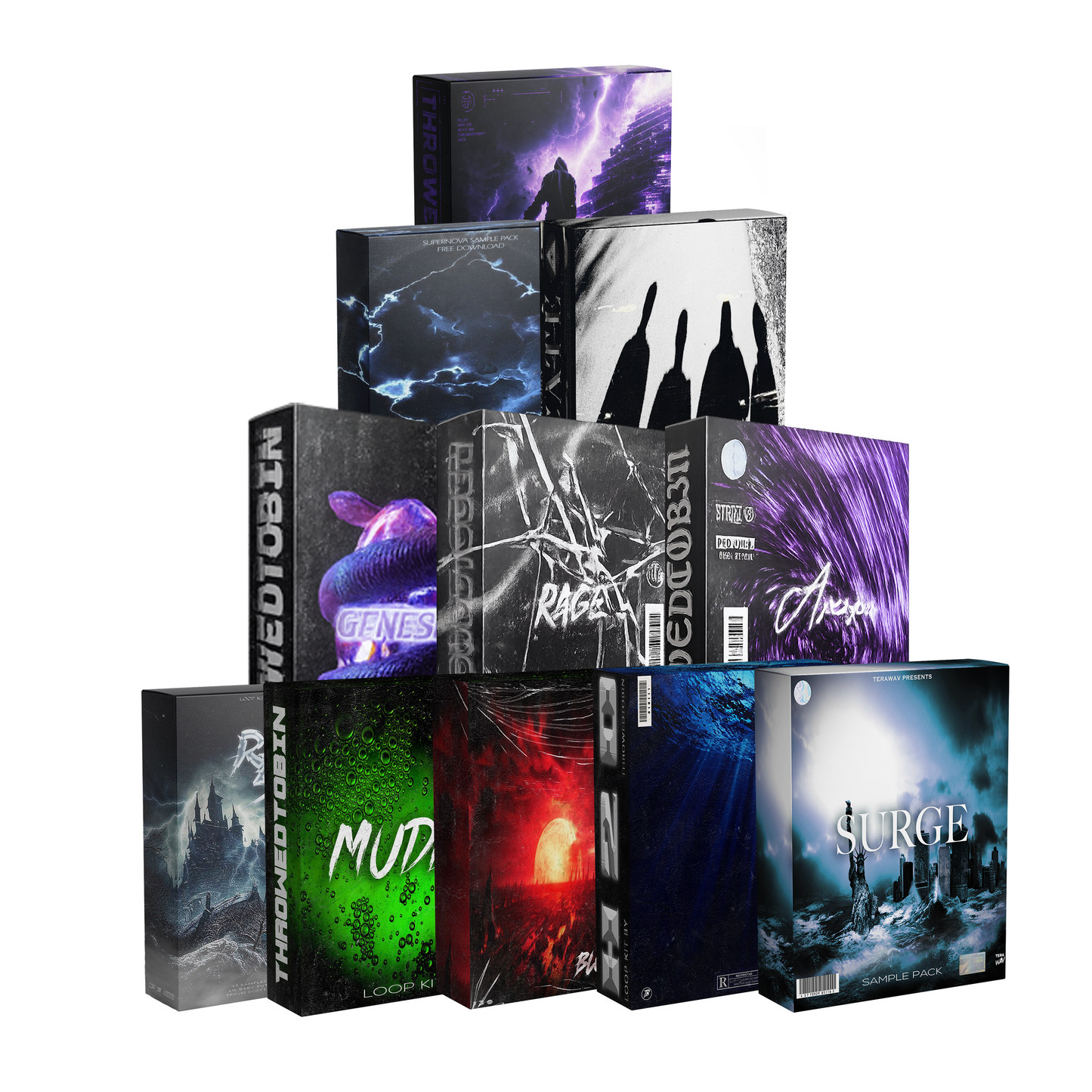 Terawav Kits - Ultimate Producer Loop Bundle (680+ Loops, MIDIs, Stems, FLPs)